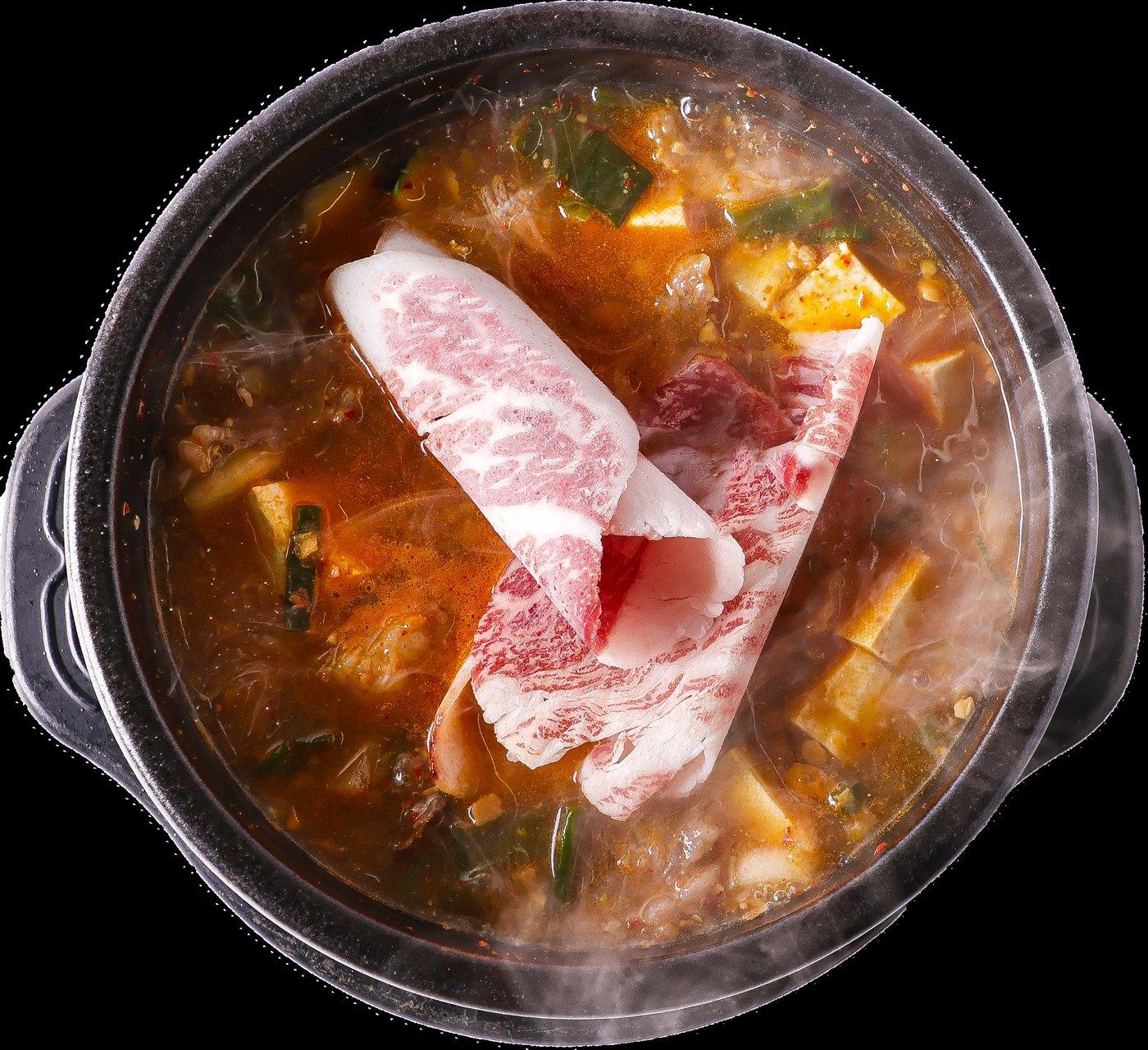 차돌된장찌개와 이천쌀밥